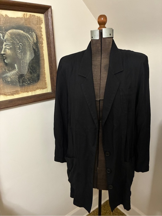 Carole Little Jackets & Blazers - Vintage Carole Little Long-Line Blazer